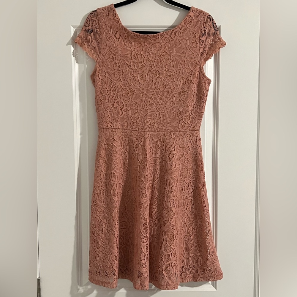 Vera Moda blush dress
